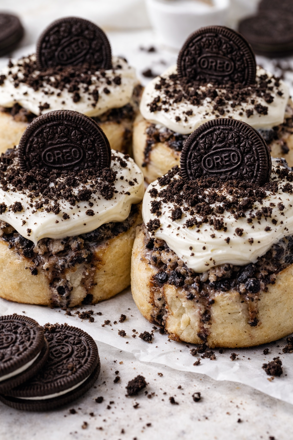 Cookies & Cream Rolls 4 Pack